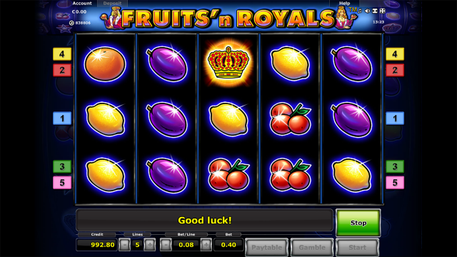 Fruits And Royals - скриншот 1