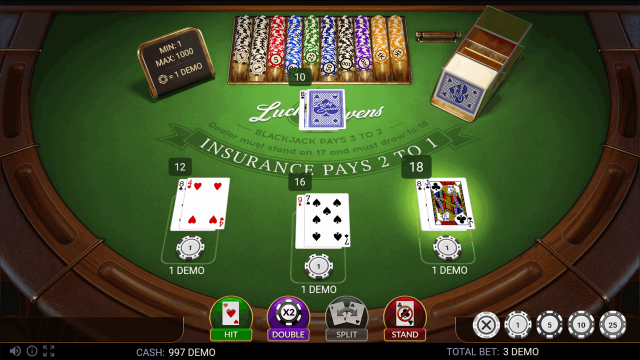 Blackjack Lucky Sevens - скриншот 2